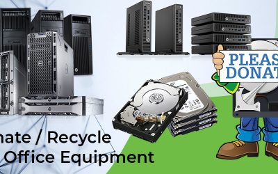 donate old office equipment