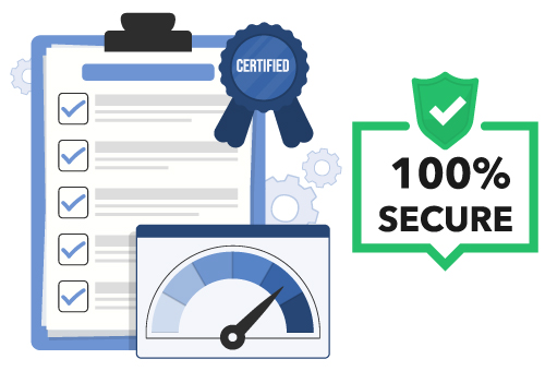 Guarantee of 100% Data Security Guarantee of 100% Data Security